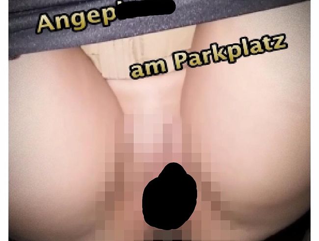 SinaVelvet Porno Video: Angepi**t am Parkplatz